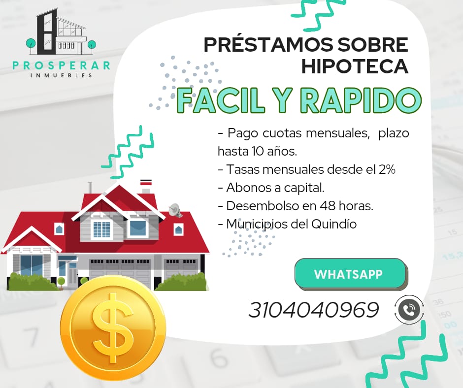 Préstamos Libre Inversión Sobre Hipoteca